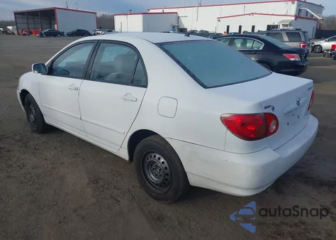2004 Toyota Corolla Le z USA, uszkodzony, nr VIN 1NXBR32E34Z221711